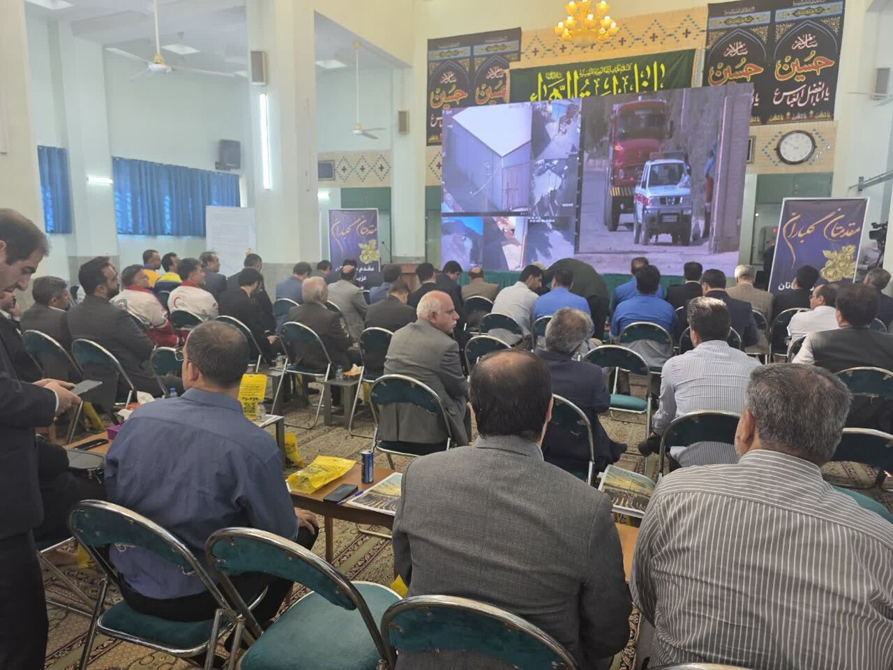 برگزاری رزمایش مقابله با حادثه شیمیایی در میبد