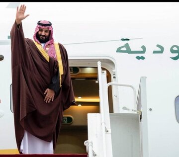 بن سلمان به آمریکا رفت