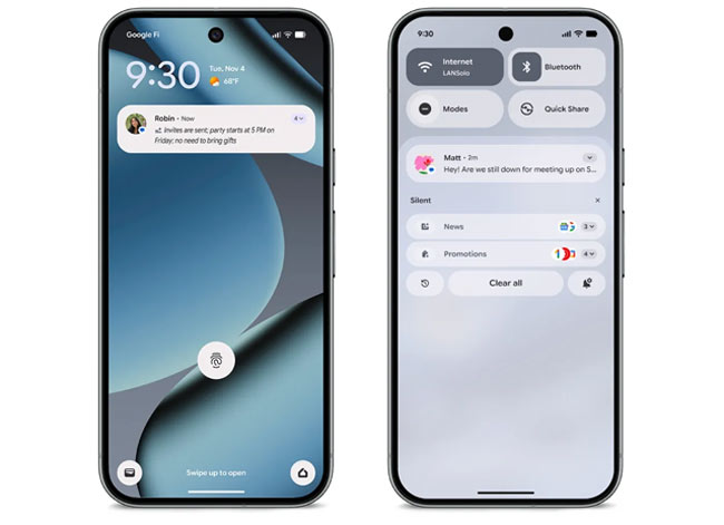 به‌روزرسانی Pixel Drop نوامبر با قابلیت‌های هوش مصنوعی