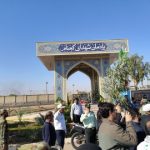 تشییع پیکر هشت شهید گمنام دفاع مقدس در اهواز