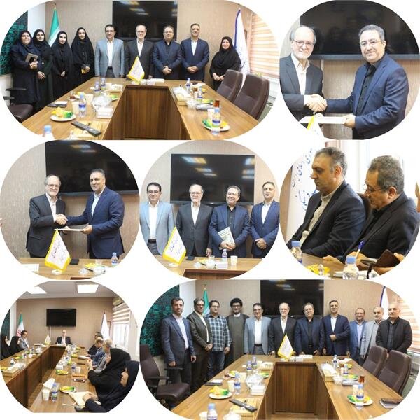 تودیع ساسان ضیائی و معارفه محسن شریفی