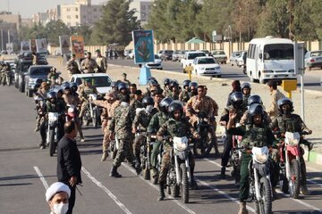 رزمایش بزرگ اقتدار بسیجیان شهرستان سمنان