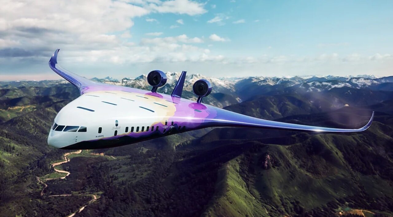 رونمایی از هواپیمای بدنه یکپارچه با ۵۰% سوخت کمتر و ساخت ۹ ماهه!