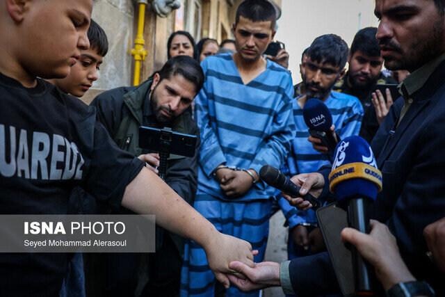 سرقت وحشیانه از کودکان با ساطور/ تصاویر بازسازی صحنه جرم