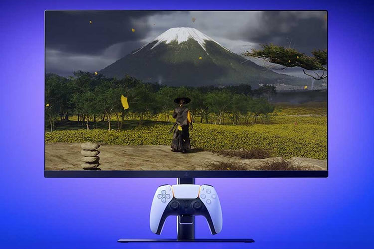 سونی از مانیتور ۲۴۰ هرتزی پلی‌استیشن با قلاب شارژ DualSense رونمایی کرد