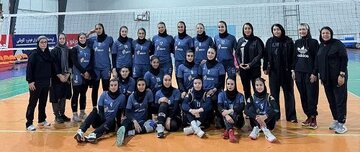 صعود تاریخی بانوان قزوین به لیگ برتر والیبال