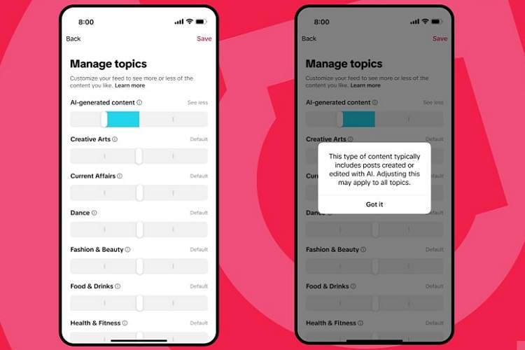 صندوق ۲ میلیون دلاری تیک‌تاک برای آموزش سواد هوش مصنوعی