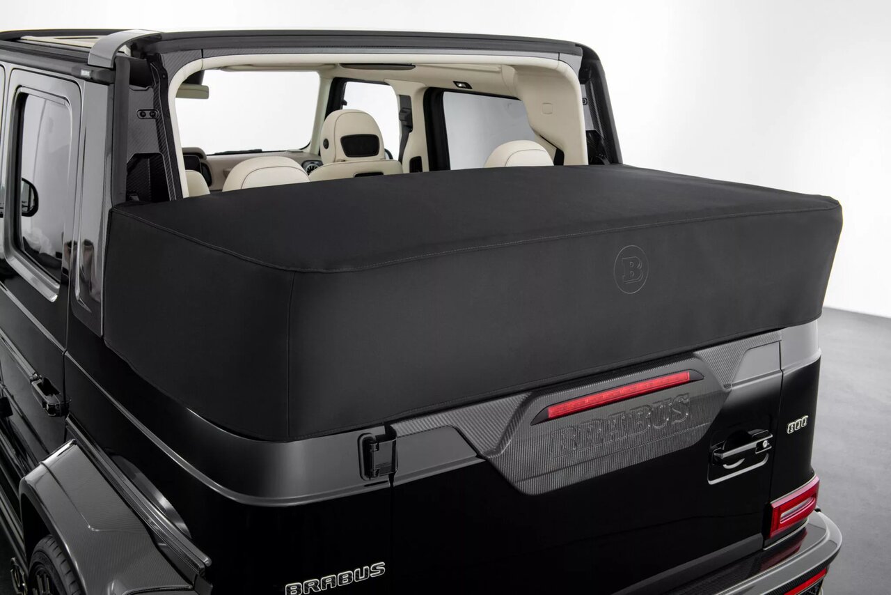 غول آفرودی مرسدس، بدون سقف شد