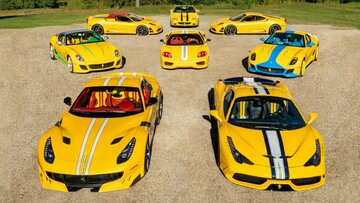 ماشین‌باز واقعی / مردی با ۴۸ فراری، مالک نادرترین مجموعه اسب‌های مارانلو / عکس