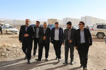 مدیرکل بازرسی وزارت راه و شهرسازی از مسکن ملی مهرگان بازدید کرد