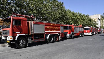 موفقیت آتش نشانی شهرکرد در ۷۷ ماموریت امدادی