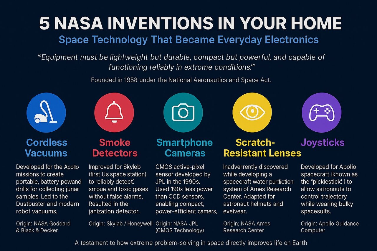 نفوذ مخفیانه ناسا در خانه تک تک ما!
