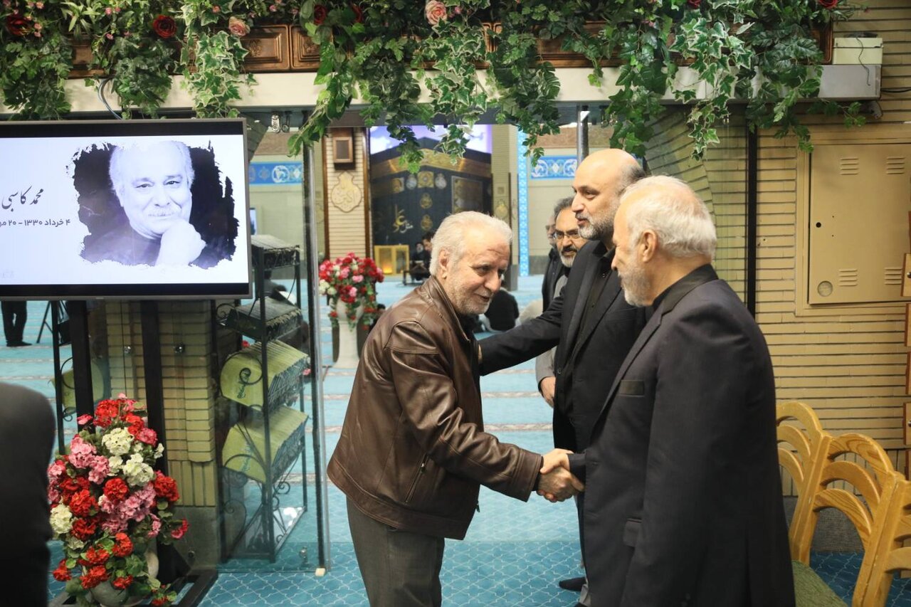 نکوداشت چهلمین روز درگذشت محمد کاسبی/ عکس