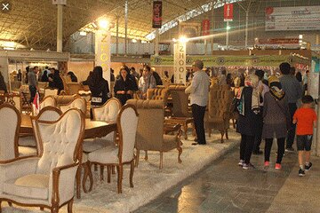 هجدهمین نمایشگاه مبلمان در قزوین آغاز به کار کرد