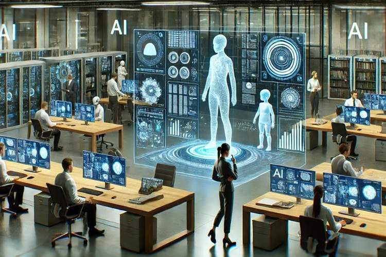 هوش مصنوعی و تحول محیط کار: گذر به عصر دفاتر انعطاف‌پذیر و هوشمند