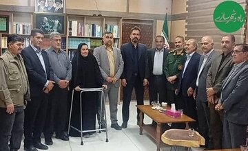 وساطت فرماندار جیرفت برای رفع اختلاف بین اداره کل راه و شهرسازی جنوب کرمان و بنیاد شهید