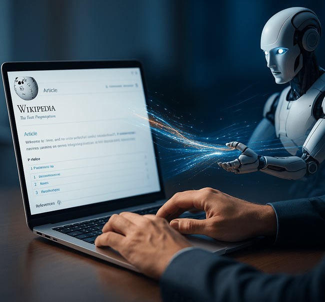 ویکی‌پدیا به جنگ ربات‌های هوش مصنوعی می‌رود؛ درخواست استفاده از API رسمی