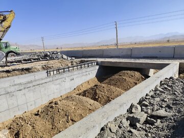 پیشرفت ۷۰ درصدی زیرگذر «کفی شمس‌آباد» در محور شهرکرد–شلمزار