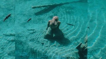 کشف پیکرهای که ۳۰۰۰ سال زیر آب سالم مانده بود