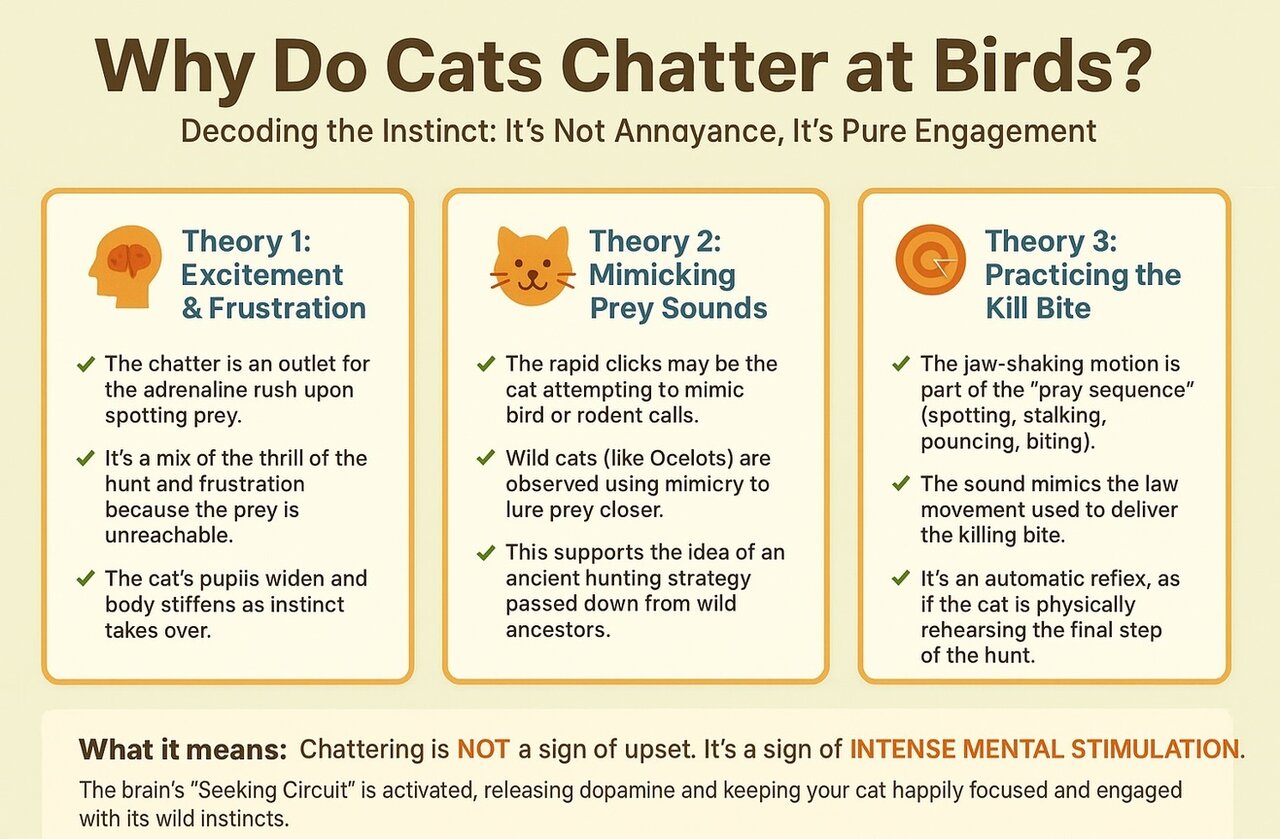 کودتا در مغز: چرا گربهها با دیدن پرندهها دیوانه میشوند؟