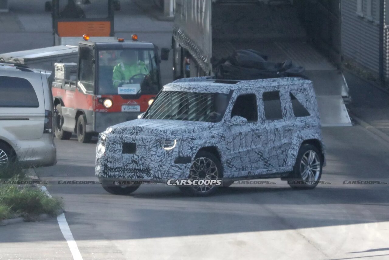 کوچکترین عضو خانواده G کلاس بنز وارد خیابان شد / عکس