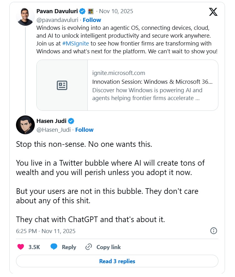 کوین اسکات: منتقدان AI در حال گمراهکردن مردمند
