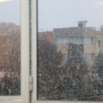 آغاز بارش برف در محور چلگرد – چمن گلی