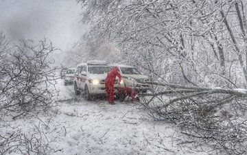 آمادهباش هلالاحمر در پی بارش برف و باران در این استانها