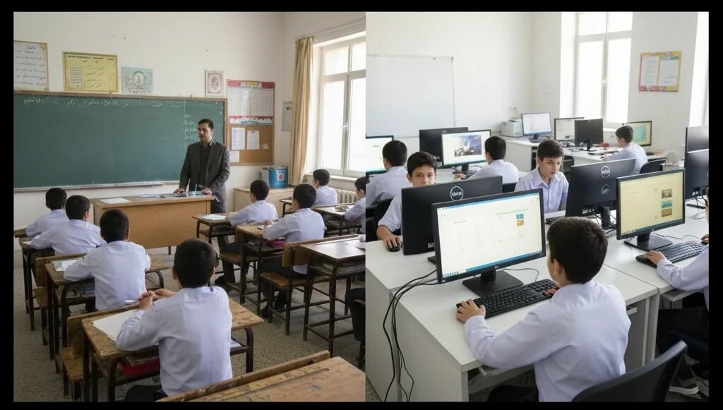 آموزش حضوری با کیفیت نیازمند کلاس‌های استاندارد و معلمان جوان است، آموزش مجازی راهکار عدالت آموزشی