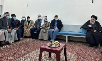 آیتالله العظمی سیستانی دیدارهای خود را از سر گرفتند