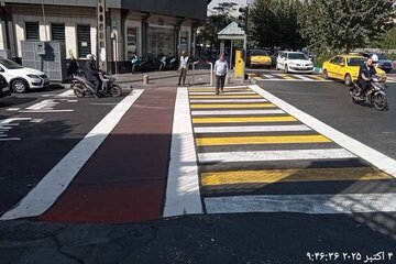 اجرای طرح گذرگاههای عابرپیاده در پایتخت