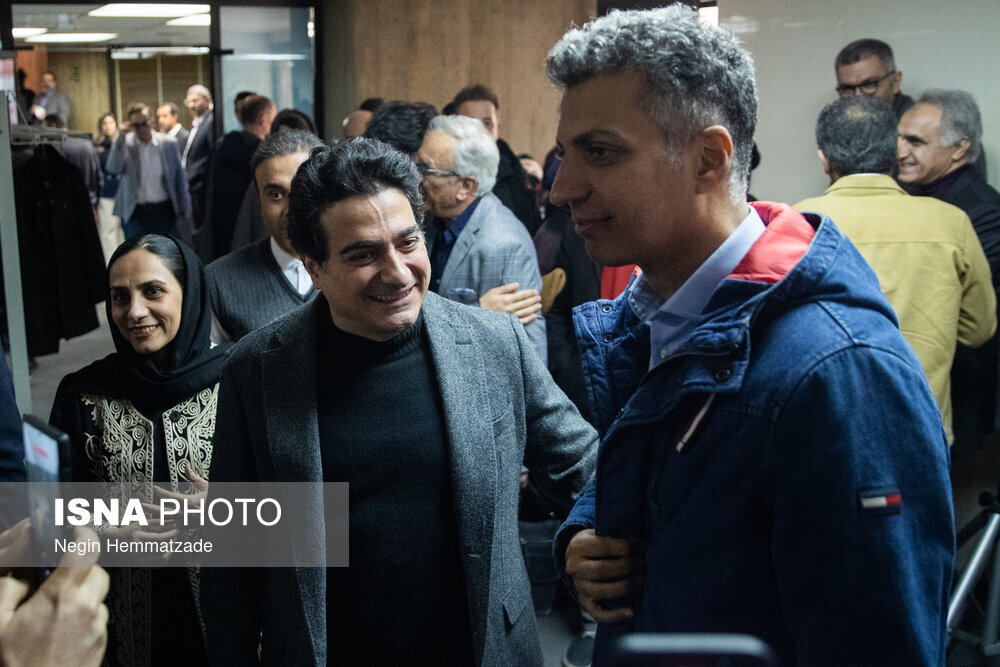 از عادل فردوسیپور تا سروش صحت در مراسم رونمایی از آلبومهای منتشرنشدهی خسرو آواز/ عکس