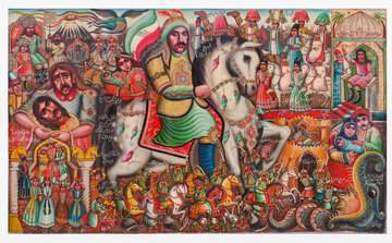 از فرنگبرگشتهای که نقاشی قهوهخانهای را نجات داد!