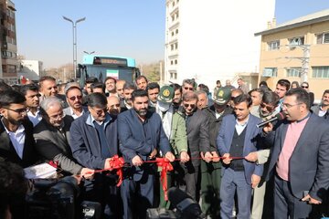 افتتاح تقاطع غیرهمسطح شهدای خدمت در شهرکرد
