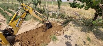 انسداد ۲۶۲حلقه چاه غیرمجاز در قزوین