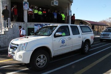 اورژانس زنجان آماده مقابله با سوانح جادهای زمستان