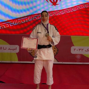 اولین مدال تاریخ جودوی بانوان خوزستان در رقابتهای ملی