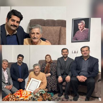 باحضورشهردار و اعضای شورای اسلامی شاندرمن :
دیدار صمیمی با هنرمند فرهیخته استاد هادی حمیدی