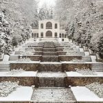 بارش برف در کرمان