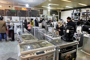 بازار لوازم خانگی؛ نه مشتری راضی است نه تولیدکننده نه مغازه دار/80درصد ظرفیت بازار خوابیده است