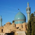 بازسازی گنبد آرامگاه شاه نعمت الله ولی در شهر ماهان