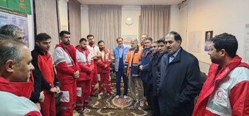 بررسی شبانه وضعیت راه های روستایی قم توسط معاون استاندار