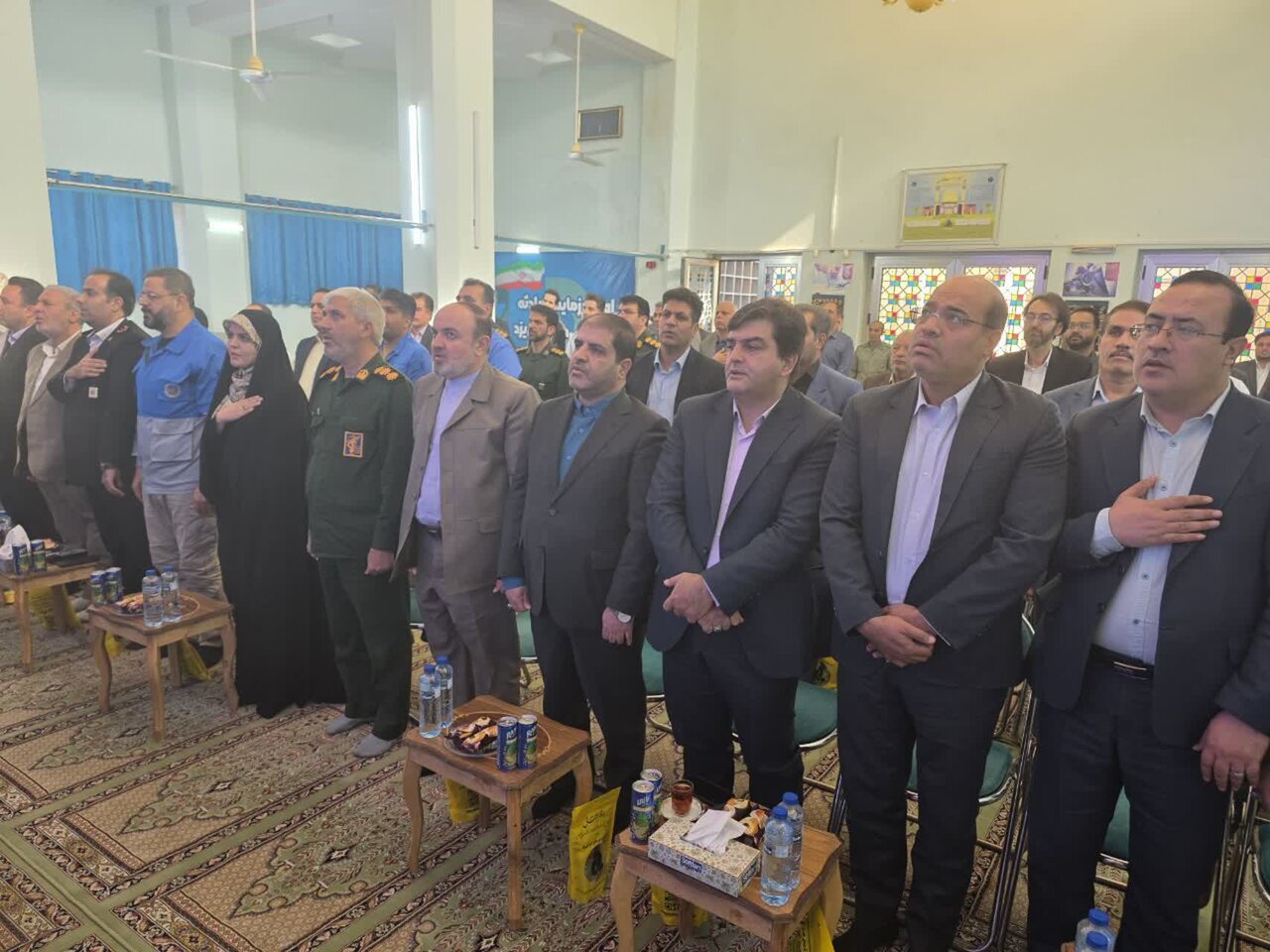 برگزاری رزمایش مقابله با حادثه شیمیایی در میبد برگزاری رزمایش مقابله با حادثه شیمیایی در میبد