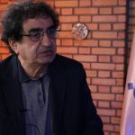 بهرام بیضایی، داریوش مهرجویی، فریدون صدیقی و جمشید گرگین در یک قاب