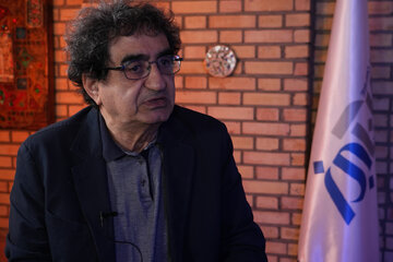 بهرام بیضایی، داریوش مهرجویی، فریدون صدیقی و جمشید گرگین در یک قاب