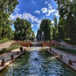 بهسازی آب‌ نماها و کانال‌های آبرسانی باغ شاهزاده ماهان