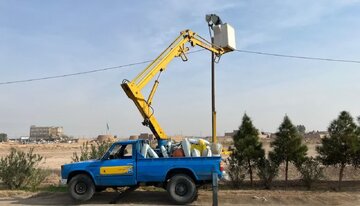 بهسازی و نوسازی شبکه روشنایی معابر منتهی به مسجد مقدس جمکران در آستانه اعیاد شعبانیه