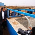 تصفیه‌خانه آریان فولاد بوئین‌زهرا با حضور وزیر کار افتتاح شد