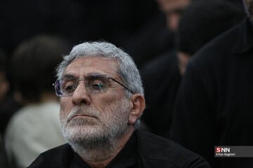 جدیدترین عکس از سردار قاآنی در یک مراسم