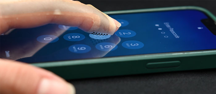 دستگاهی شبیه پوست انسان، امکان تایپ بدون صفحه نمایش را فراهم میکند